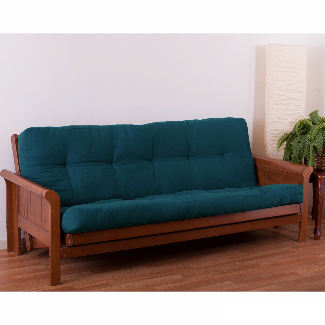 Blazing Needles Renewal 5-inch Twill Full-size Futon Mattress - Indigo - Indigo